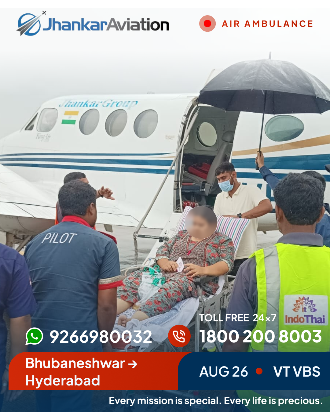 Critical ICU Patient Transfer · Highly experienced doctors on duty